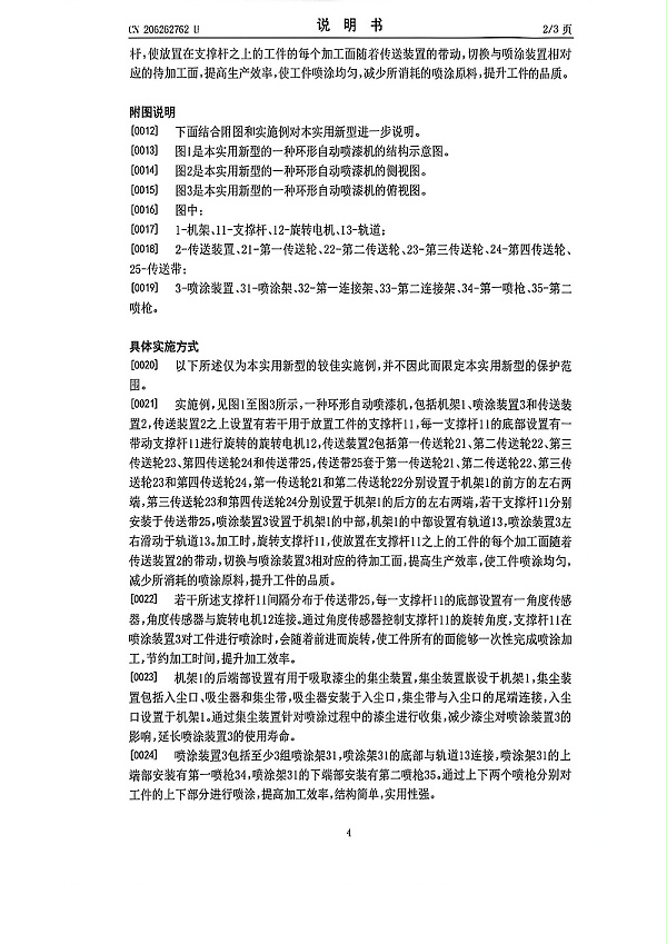 环形自动喷漆机