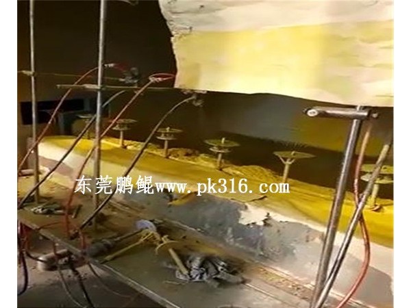垫片喷漆线