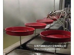 广州搪瓷自动喷涂流水线厂家定制高产值低成本