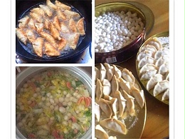 来自鹏鲲食堂发来的通知：冬至佳节吃饺子！