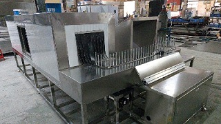 键盘陶瓷小型喷釉流水线