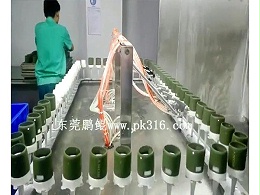 惠州硅胶线自动喷油机，智能化机器替代喷油工！