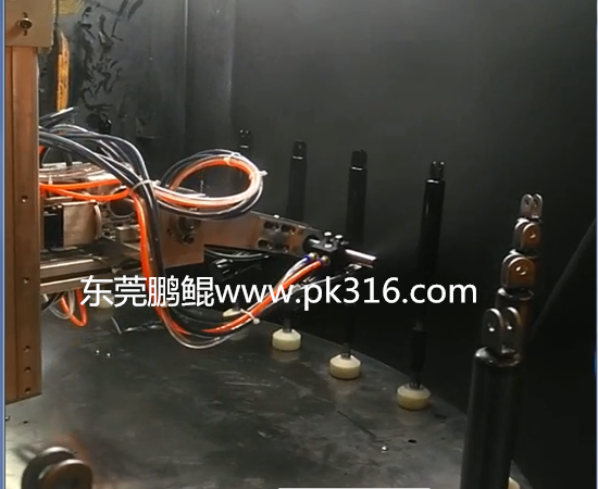 广东莞衣柜拉环自动喷漆机