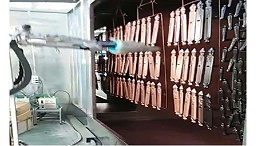 五金件门锁静电喷漆设备