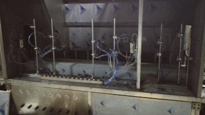 电子称外壳喷烤流水线