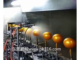 圣诞球自动喷涂机