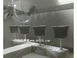 花盆喷漆设备的涂料压力桶