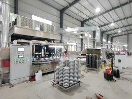汽车零配件八轴喷漆流水线