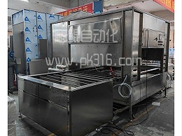 鹏鲲自动化瓦片双轴在线往复喷漆机助力四川建材企业提质增效