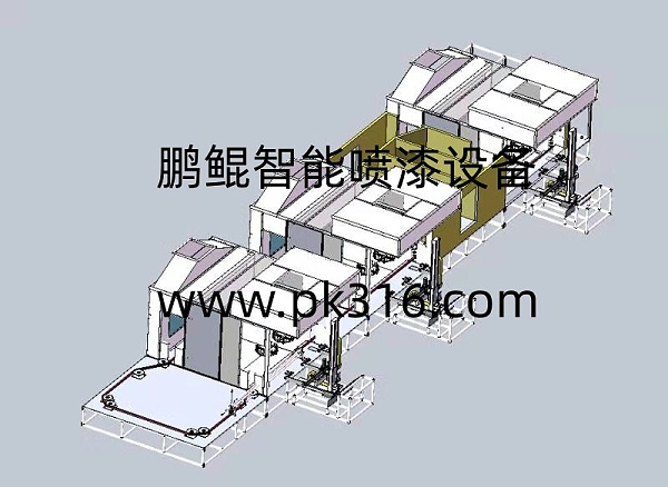 厨具喷漆流水线