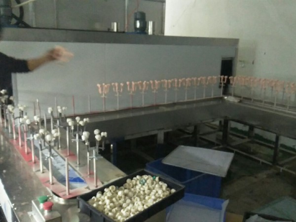 玩具喷烤一体流水线