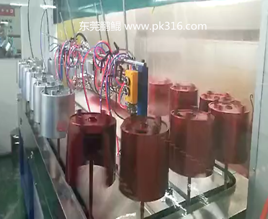 豆浆机自动喷漆设备