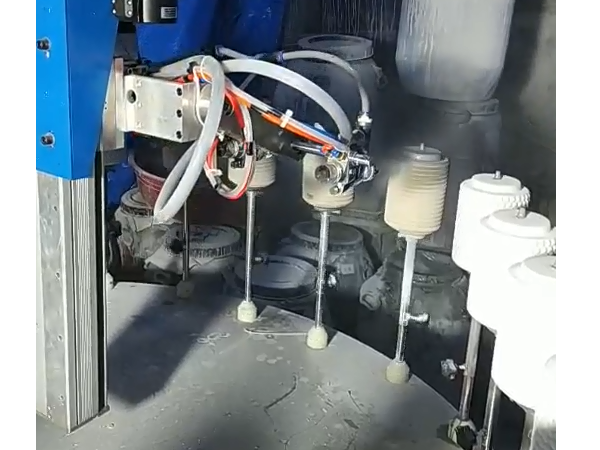 自动化设备助力潮州陶瓷喷漆加工升级——多工位转盘喷漆设备应用案例