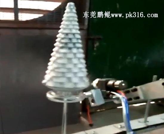 玻璃工艺品自动喷涂设备2