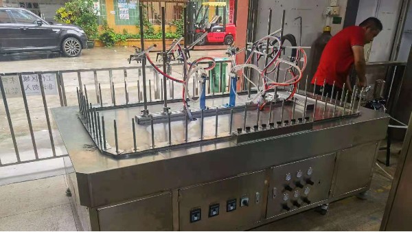 手机壳小型环线喷漆设备(出口定制款)