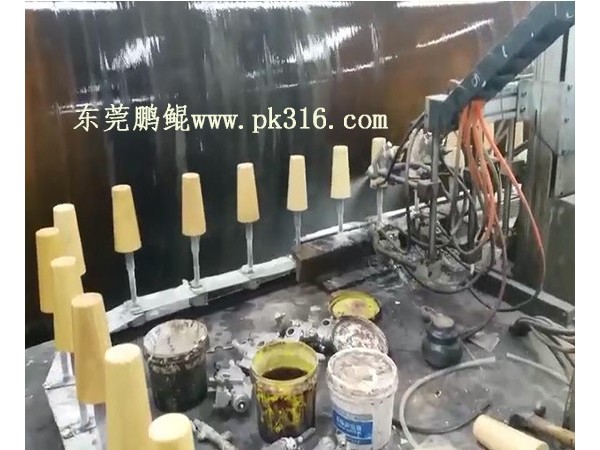 木棒自动喷漆机