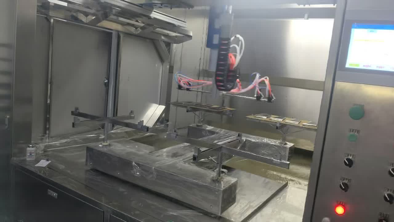 新能源汽车喇叭网自动喷漆设备