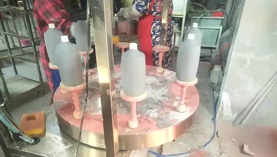 酒瓶24工位圆盘喷漆釉设备