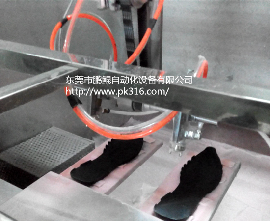 高跟鞋自动喷涂生产线 (2)