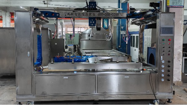 马达盖内壁五金配件六轴喷漆机器人 马达盖内壁五金配件六轴喷漆机器人