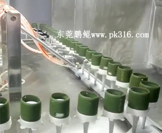 深圳硅胶手感油喷漆线